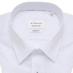 Сорочка мужская Eterna Modern Fit 1392-X181-18 белая в точечки