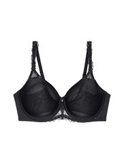 Бюстгальтер минимайзер Triumph Wild Azalea Florale W01 | Черный