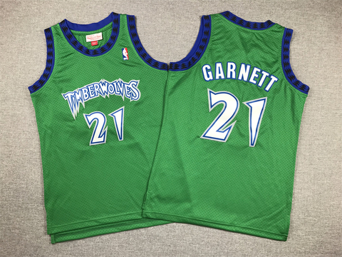 Баскетбольная майка Swingman 'Timberwolves Kevin Garnett 21' 