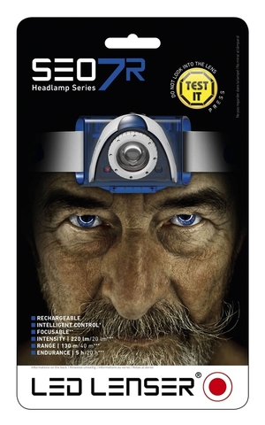 Фонарь светодиодный налобный Led Lenser SEO7R