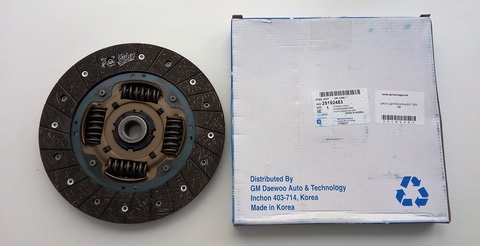 ДИСК СЦЕПЛЕНИЯ AVEO T300 25185830/25192483 GM 215мм