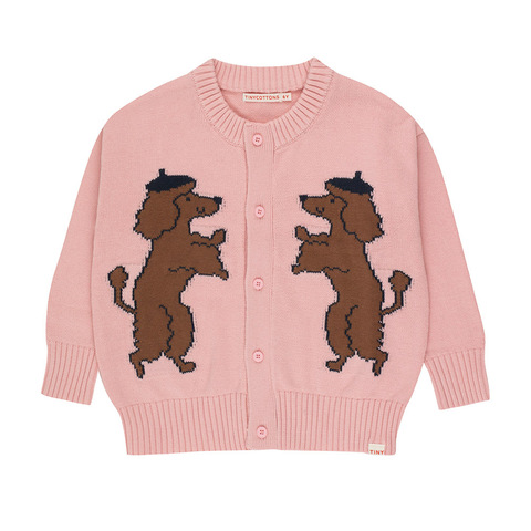 Кардиган Tinycottons Poddle Pink