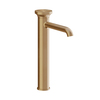 Gessi Origini 66004#726 Смеситель для раковины высокий без донного клапана, в компл с отд вставкой, цвет Warm Bronze Br. PVD