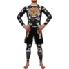 Рашгард Hardcore Training Raijin Black/White LS