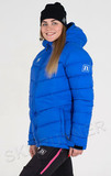 Детский тёплый спортивный пуховик Noname Heavy Padded Jacket Jr. Blue