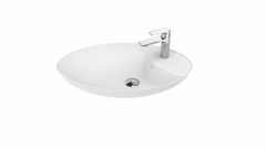 Creavit Petra PR065-00CB00E-0000 Раковина мебельная 65 см, цвет: белый фото