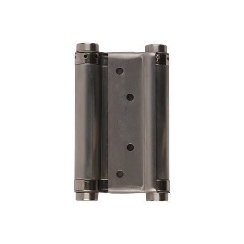 Петля пружинная двусторонняя (барная) FUARO DSH5 (125х86х1,5) INOX 201 SN мат. никель /65295/ (1шт)