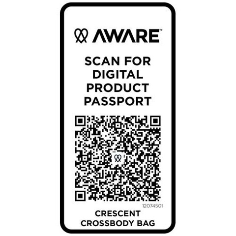Trace сумка через плечо Aware™ плотностью 500 г/м² из переработанного материала