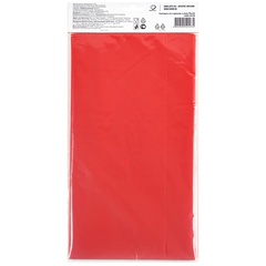 Скатерть п/э красная 1,4х2,75м