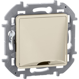 Вывод кабеля IP21 - Legrand Inspiria - с зажимом для кабеля - слоновая кость — фото 3