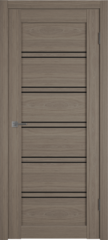 Дверь Atum Pro 28 / Brun Oak / Black Gloss / Владимирские двери