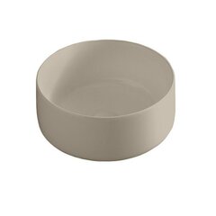 ArtCeram Cognac COL004 41 00 Раковина накладная, 35x35, цвет: серо-коричневый (матовый) фото