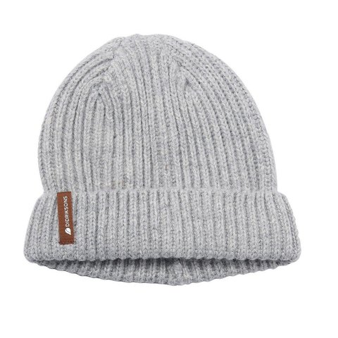 шапка Didriksons Nilson Knitted Grey melange