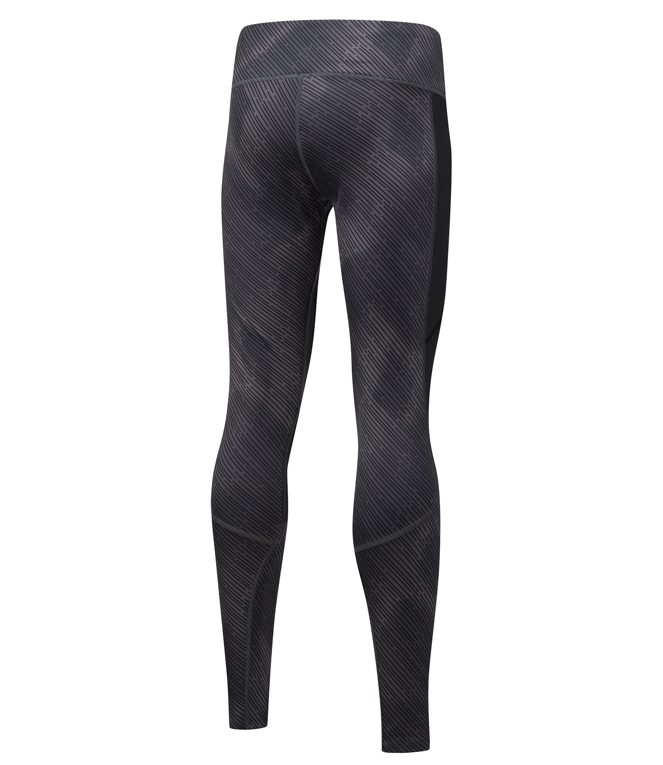 Mizuno Impulse Printed Long Tight беговые тайтсы женские серые - 2