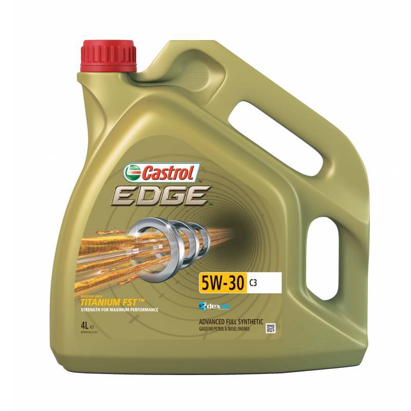 Масло моторное CASTROL EDGE С3 5W30 синтетическое 4 л