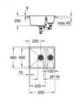 GROHE K500 31648AT0 Мойка кухонная с двумя чашами