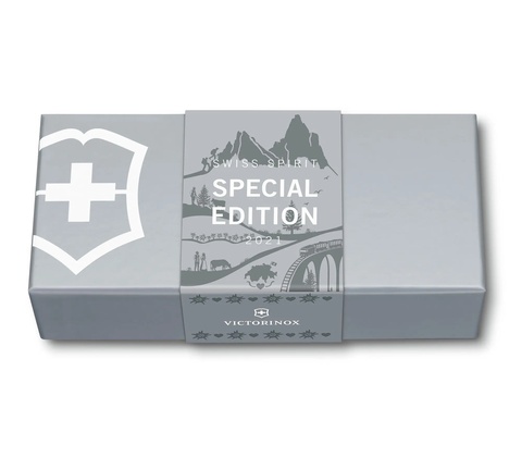 Нож складной Victorinox Climber Wood Swiss Spirit Limited Edition 2021 (1.3701.63L21)