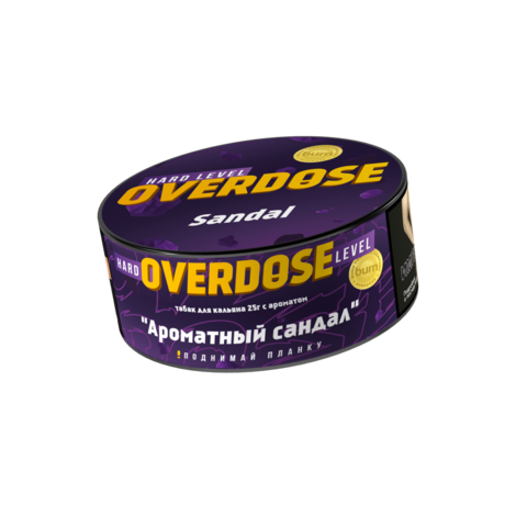 М. Табак для кальяна Overdose Ароматный сандал, 25 гр.