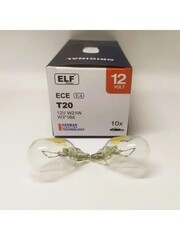 Лампы ELF W21W 12V W3x16d (10 шт.)