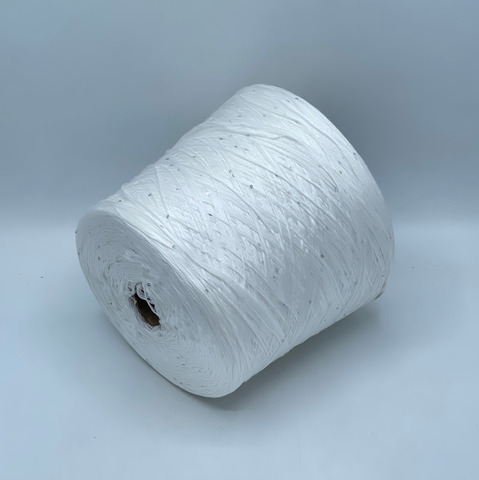 G&G Filati, Eucalipto, 720м, 100%Эвкалипт+пайетка(серебро) , Молочный, 40047