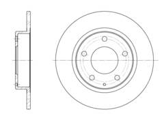 Диск тормозной G-brake  GR-01071