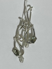 Гламур 14 ( серьги из серебра)