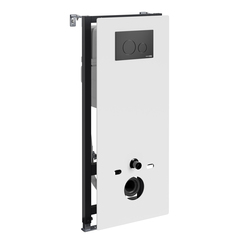 WasserKRAFT Abens 20TLT.010.ME.WH.MB02 Инсталляция для унитаза с клавишей фото