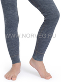 Подростковый Комплект термобелья из шерсти мериноса Norveg Soft Teens серый меланж