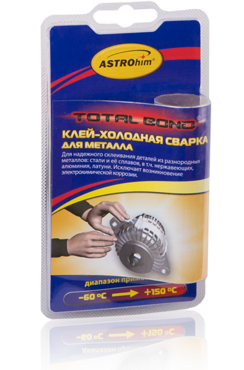 Клей-холодная сварка для металла ASTROHIM блистер 55 г