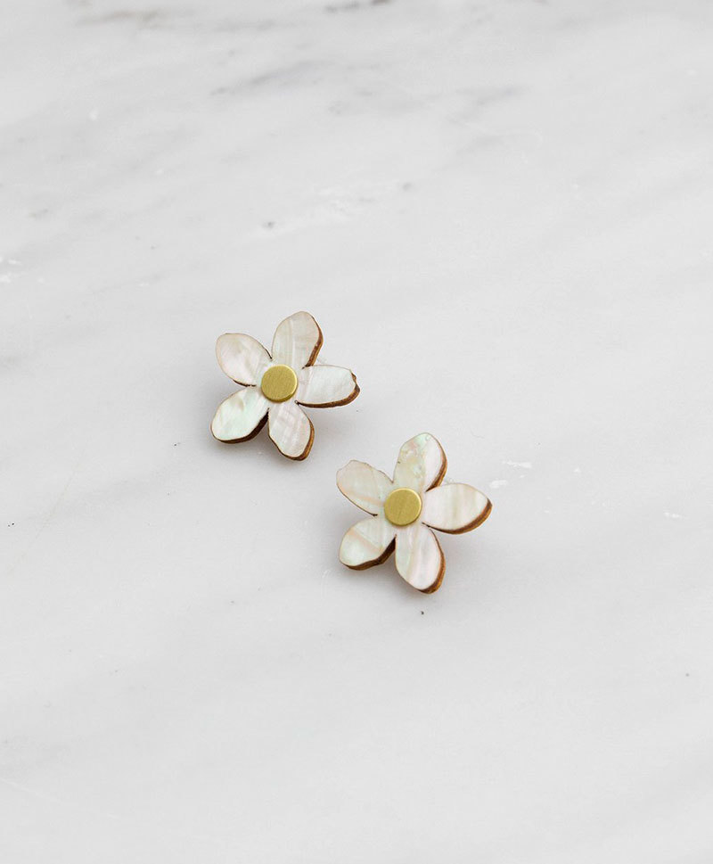 Серьги Mini Orange Blossom Studs