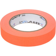 Скотч ProTapes Pro Gaff Adhesive Tape (2,5 см x 22м) флуоресцентный оранжевый