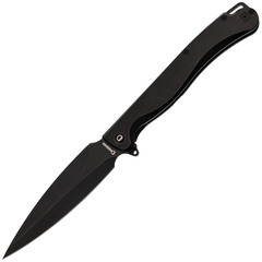 Фото Складной нож Daggerr Vendetta 5.0 All Black ограниченный выпуск, сталь S90V, рукоять титан, черный