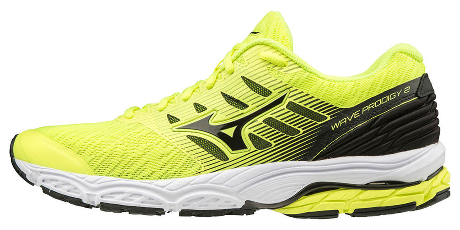 Mizuno Wave Prodigy 2 беговые кроссовки мужские желтые (Распродажа) - 5