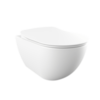 Creavit Free FE320-11MB00E-0000 Унитаз подвесной, цвет: белый
