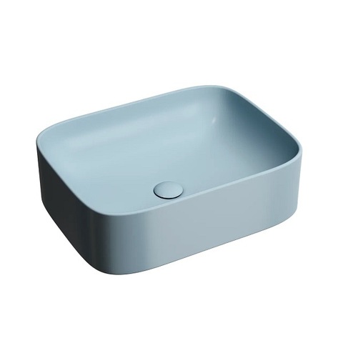 Ceramica Nova Element CN6052ML Умывальник чаша накладная прямоугольная, 50.5x38, цвет: голубой матовый