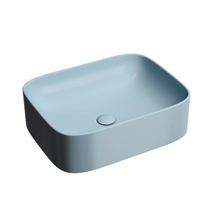 Ceramica Nova Element CN6052ML Умывальник чаша накладная прямоугольная, 50.5x38, цвет: голубой матовый фото