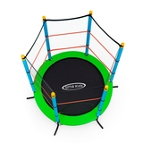 Батут детский DFC SMRKIDS 55" с сеткой, GREEN фото №6