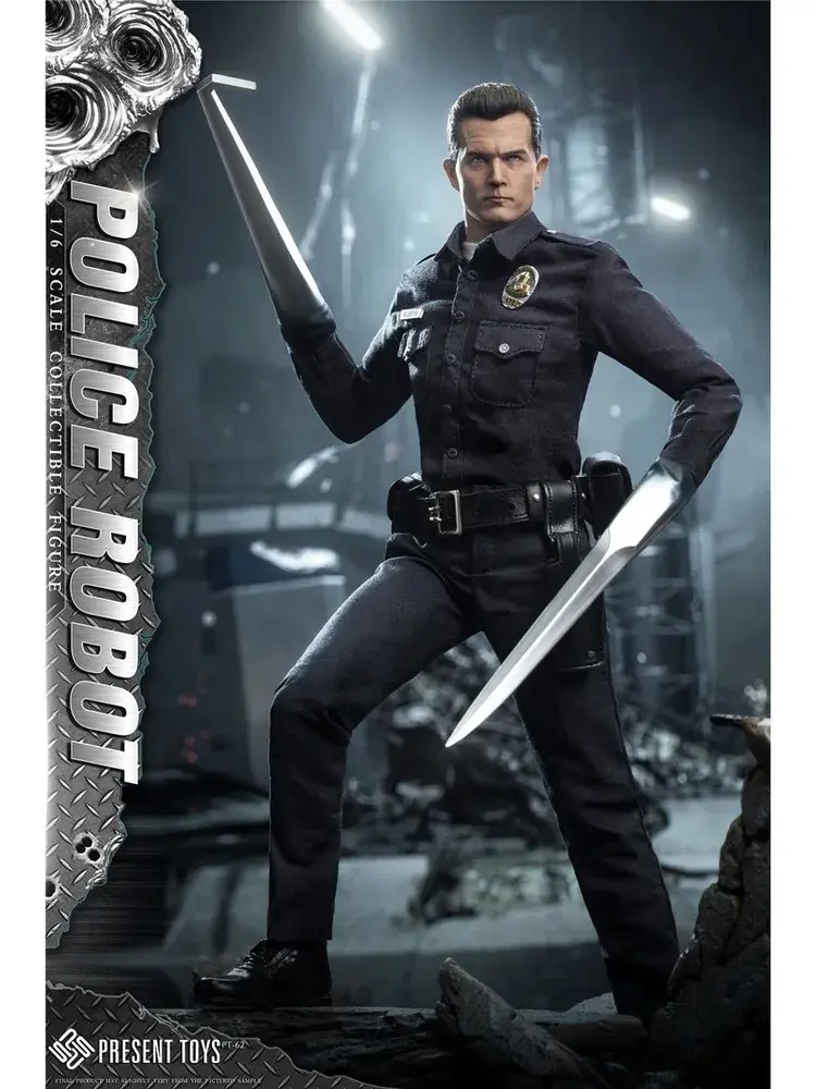 Фигурка T-1000 из фильма Терминатор 2 Судный день 1:6