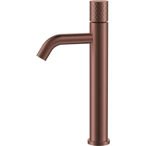 Boheme 122-CB Смеситель STICK для умыв. выс. COPPER BRUSHED DIAMOND