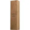BelBagno DUE-1500-2A-SC-RN-P DUE Шкаф подвесной с двумя распашными дверцами с доводчиками, с двумя полками, универсальный, Rovere Nature, 400x300x1500