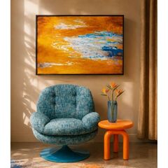 Кресло вращающееся Cosy Blue