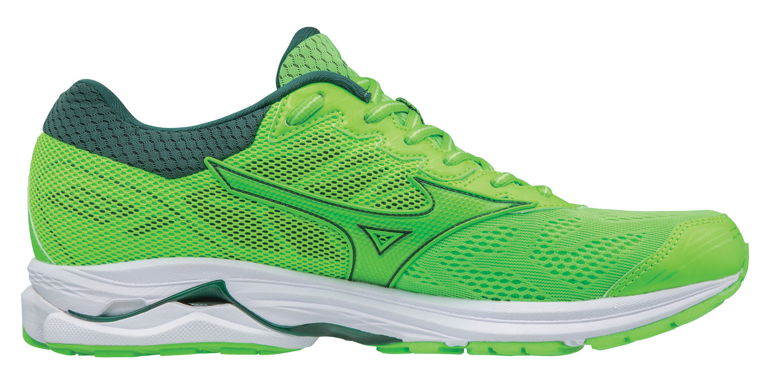 Mizuno Wave Rider 21 мужские беговые кроссовки зеленые