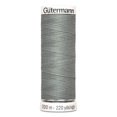 Нить Sew-All 200 м, Gutermann, 634 пепельно серовато-зеленый