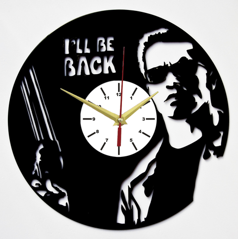 Терминатор Часы из Пластинки — I’ll Be Back