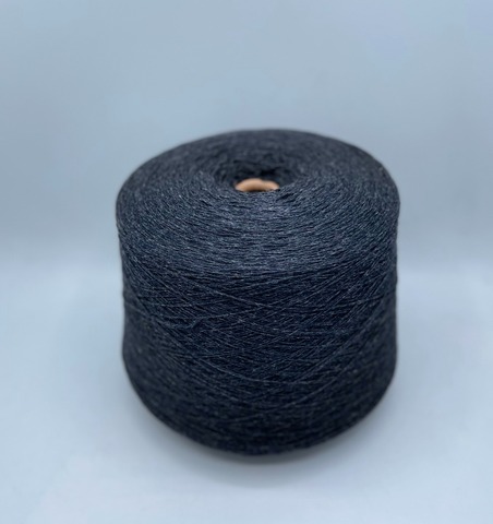 Zegna Baruffa (пр.Италия), art-Kent , 2/18 900м/100 гр. 100% Меринос, цвет-Антрацит меланж ,арт-28669