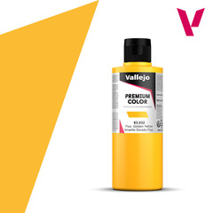 Premium color 200ml - Fluorescent Golden Yellow