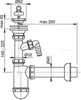 Alcaplast A41P Сифон для раковины