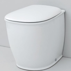 ArtCeram Azuley AZV002 01 00 АКЦИЯ Унитаз напольный приставной, цвет: белый фото