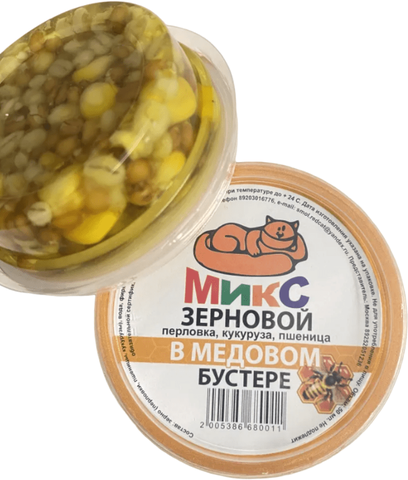 Микс Зерновой в бустере МЕД 50мл продажа от 5шт.