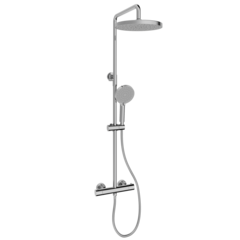 Sancos Teo SC11001CH Душевая стойка c термостатом, цвет: хром фото